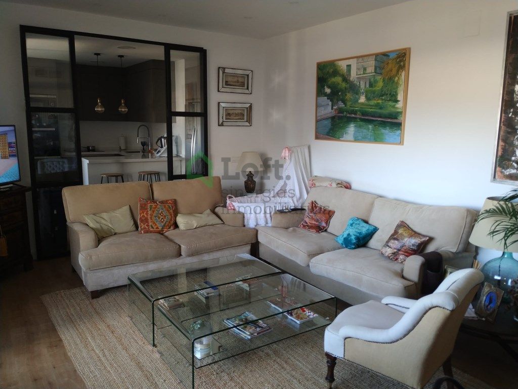 Living room of Flat for sale in Badajoz Capital  with Air Conditioner, Heating and Oven