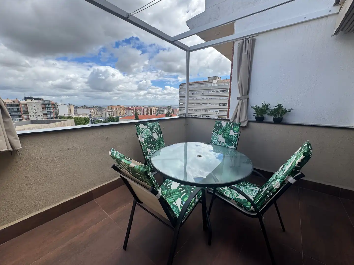 Terraza de Ático de alquiler en Jaén con Aire acondicionado, Calefacción y Terraza