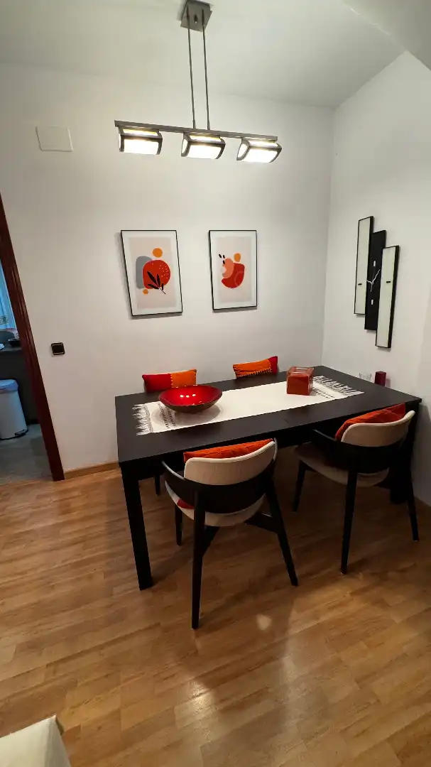 Esszimmer von Wohnung zum Verkauf in Roda de Berà mit Klimaanlage, Heizung und Parkett