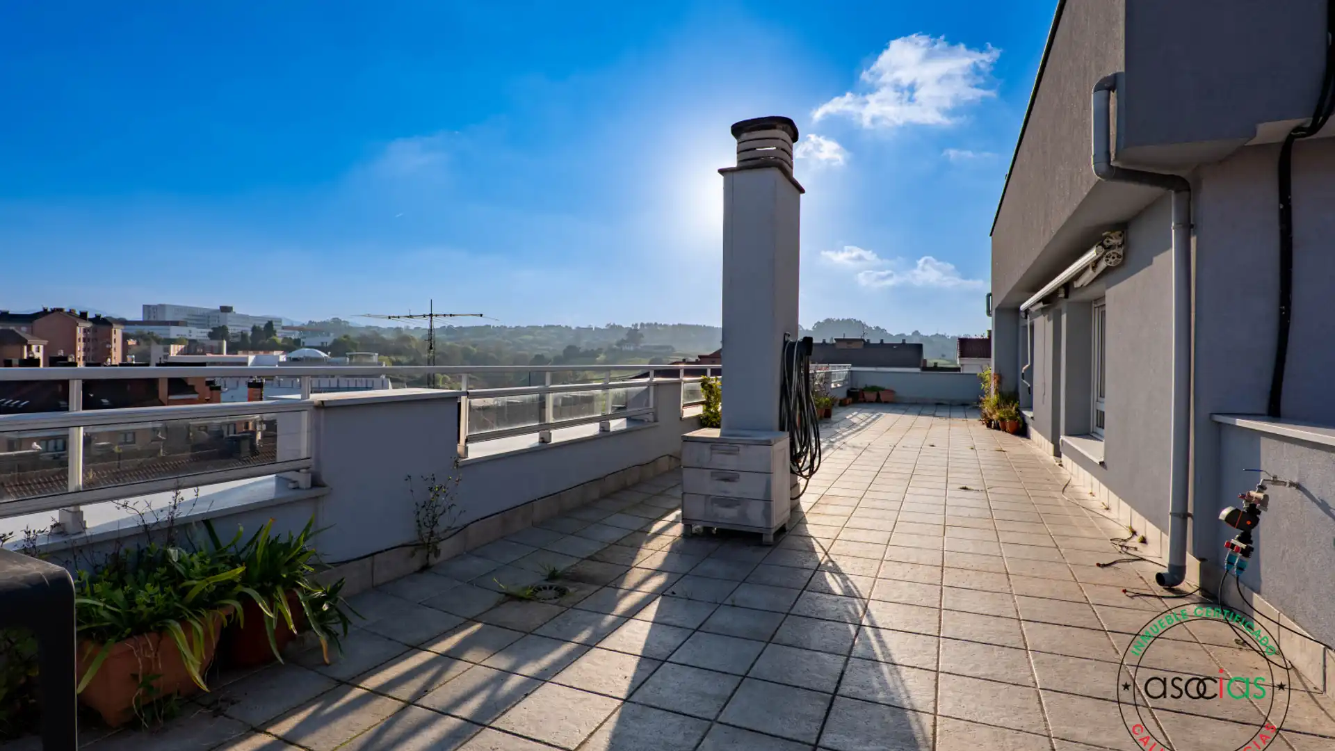 Terraza de Ático en venta en Avilés con Calefacción y Terraza
