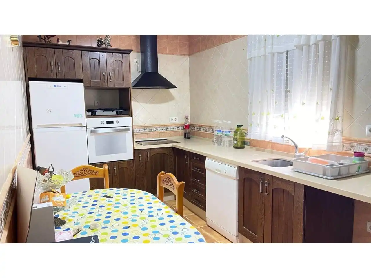Kitchen of Flat for sale in Chiclana de la Frontera  with Private garden, Swimming Pool and Furnished