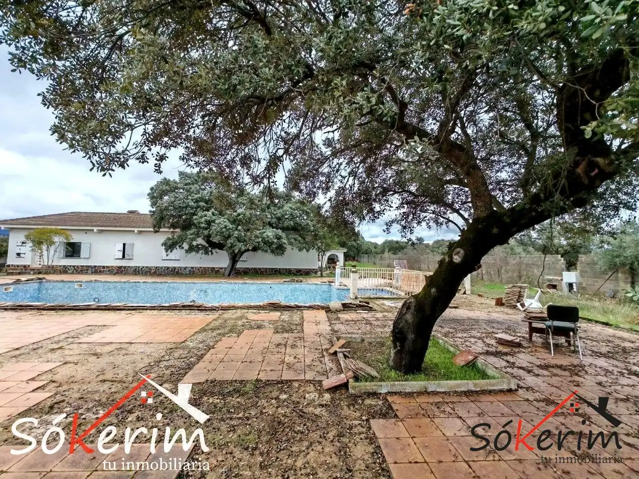 Jardín de Piso en venta en San Román de los Montes con Calefacción, Jardín privado y Terraza