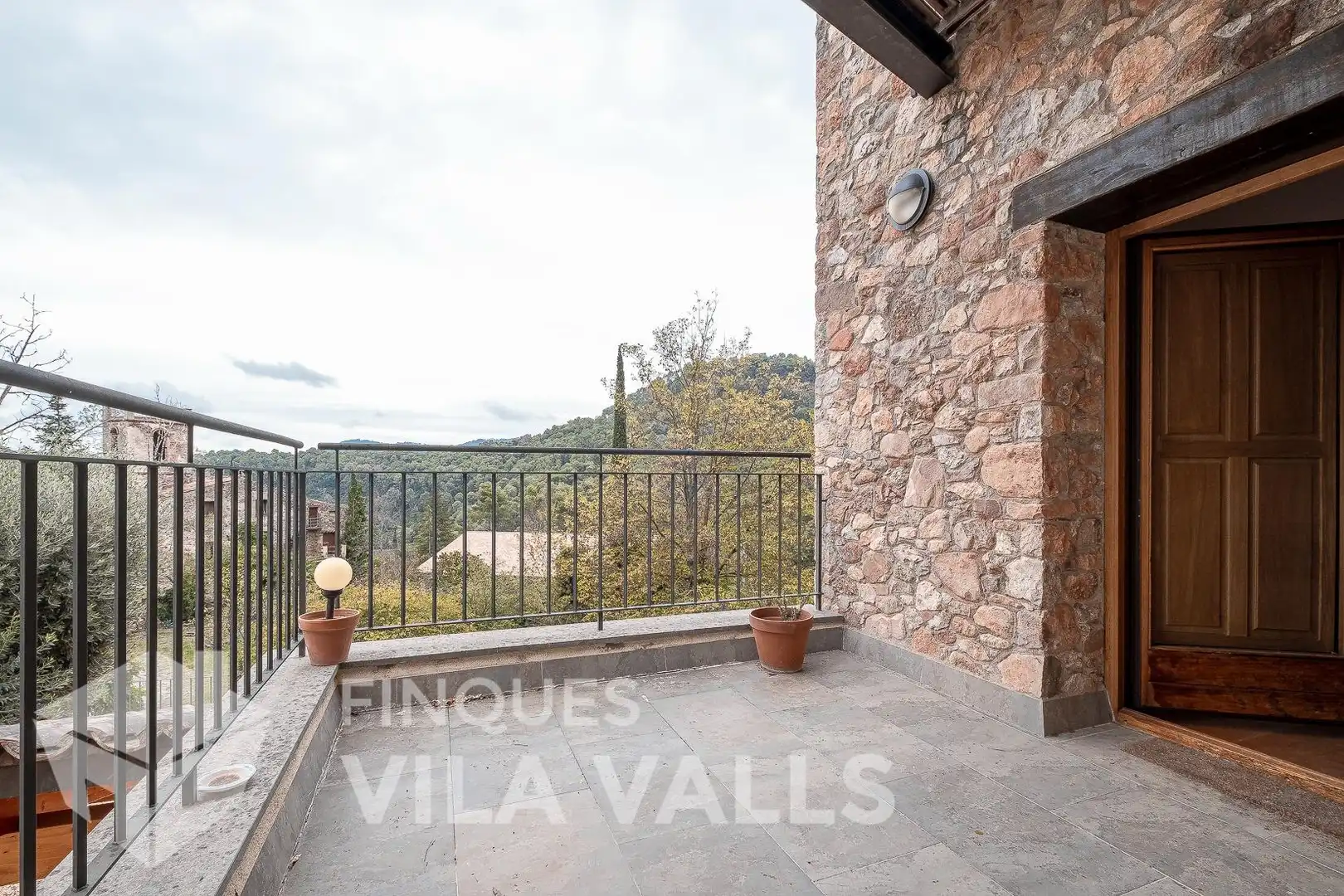 Terraza de Casa o chalet en venta en Gallifa con Aire acondicionado, Calefacción y Jardín privado