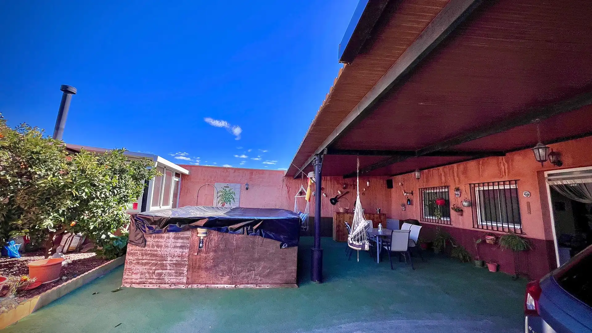 Terrassa de Casa o xalet en venda en Molina de Segura amb Aire condicionat, Jardí privat i Piscina