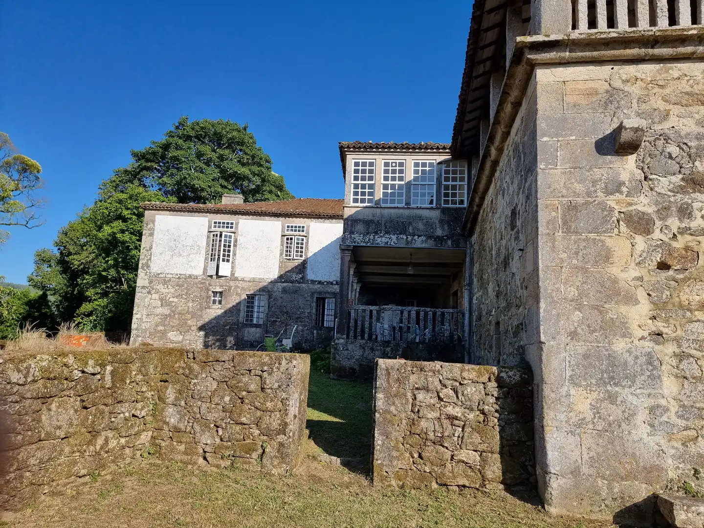 Außenansicht von Country house zum Verkauf in A Estrada  mit Privatgarten, Parkett und Terrasse