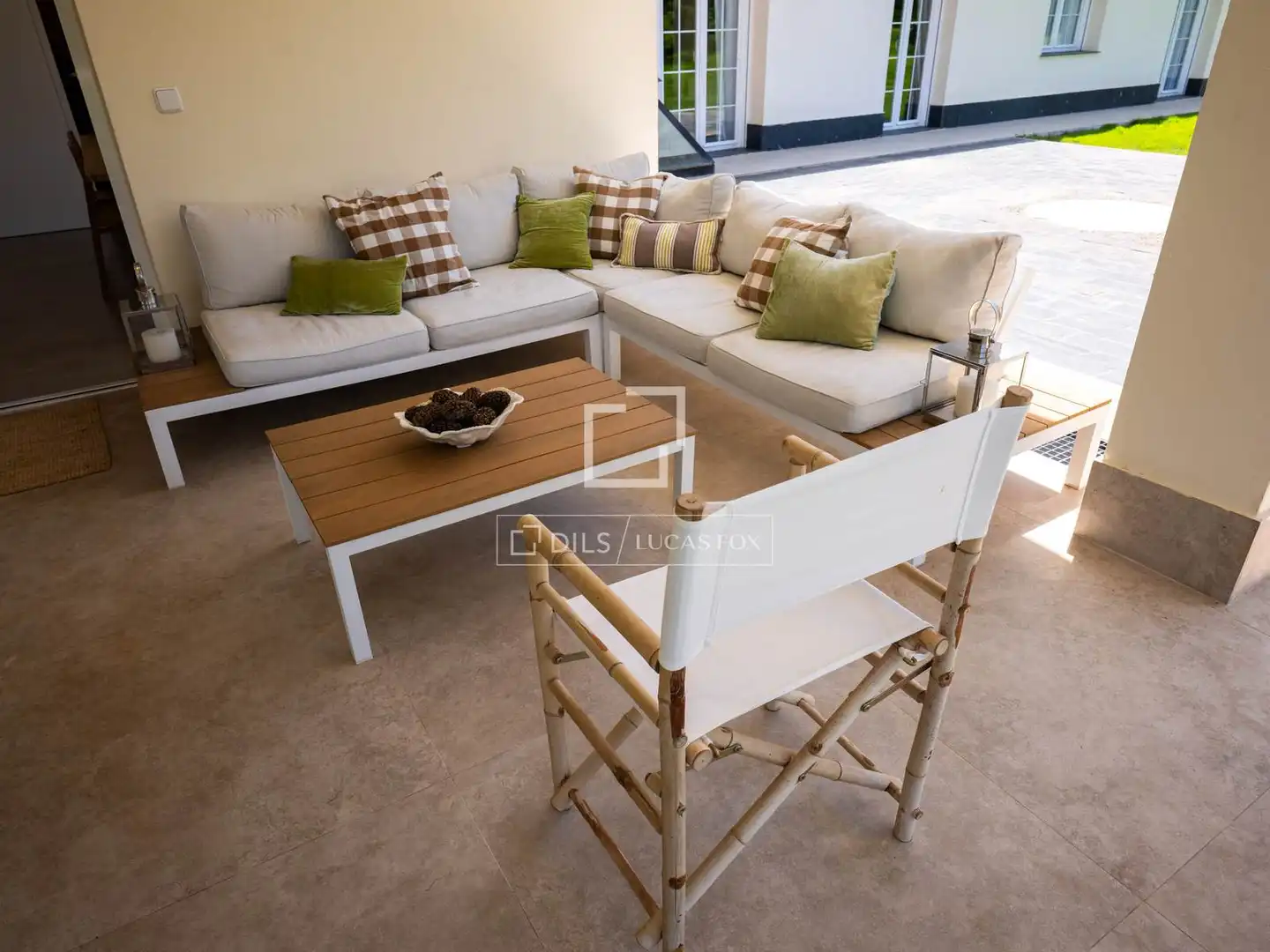 Terrassa de Casa o xalet en venda en Algete amb Aire condicionat, Jardí privat i Terrassa