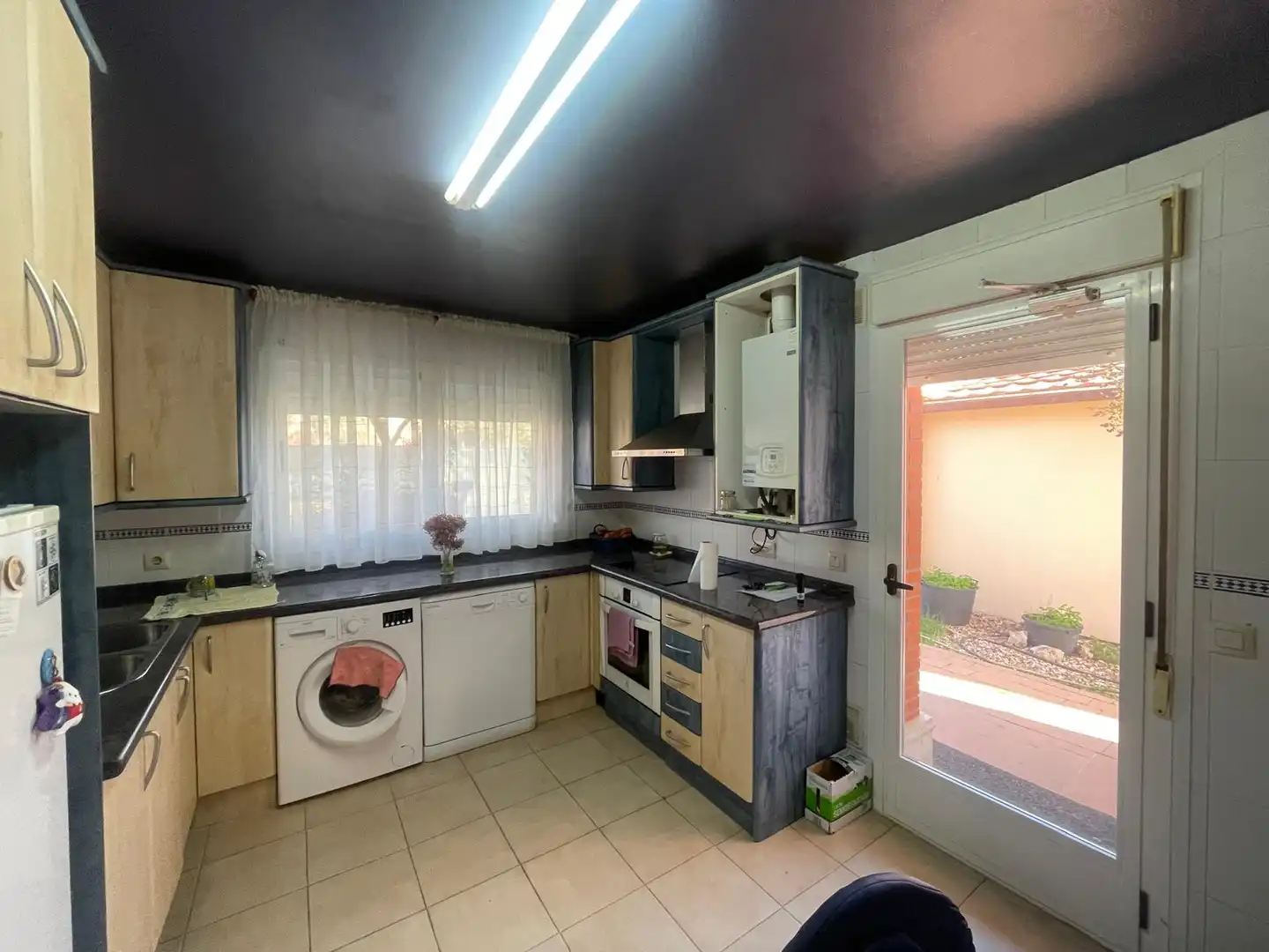 Cocina de Casa o chalet en venta en Boecillo con Calefacción, Jardín privado y Parquet