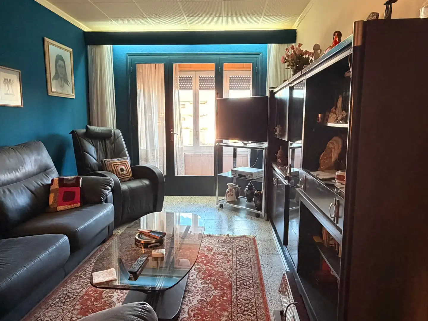 Sala d'estar de Casa o xalet en venda en Arbeca amb Calefacció, Jardí privat i Piscina