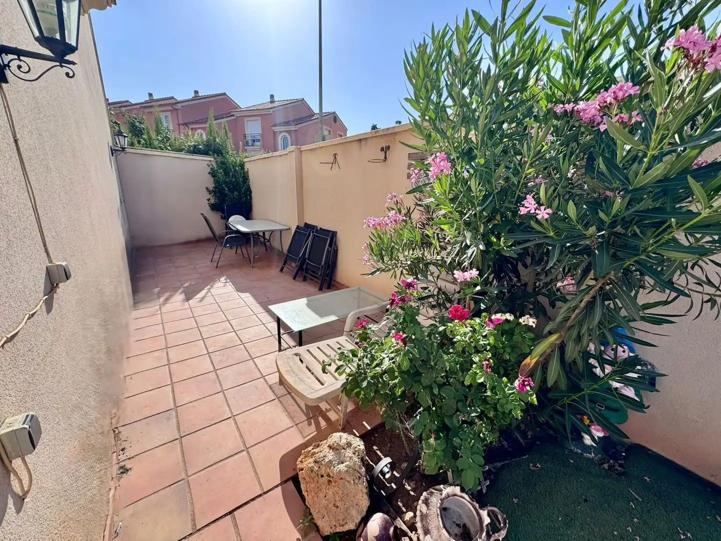 Terrace of Detached homes for sale in Valdepeñas  with Air Conditioner and Heating