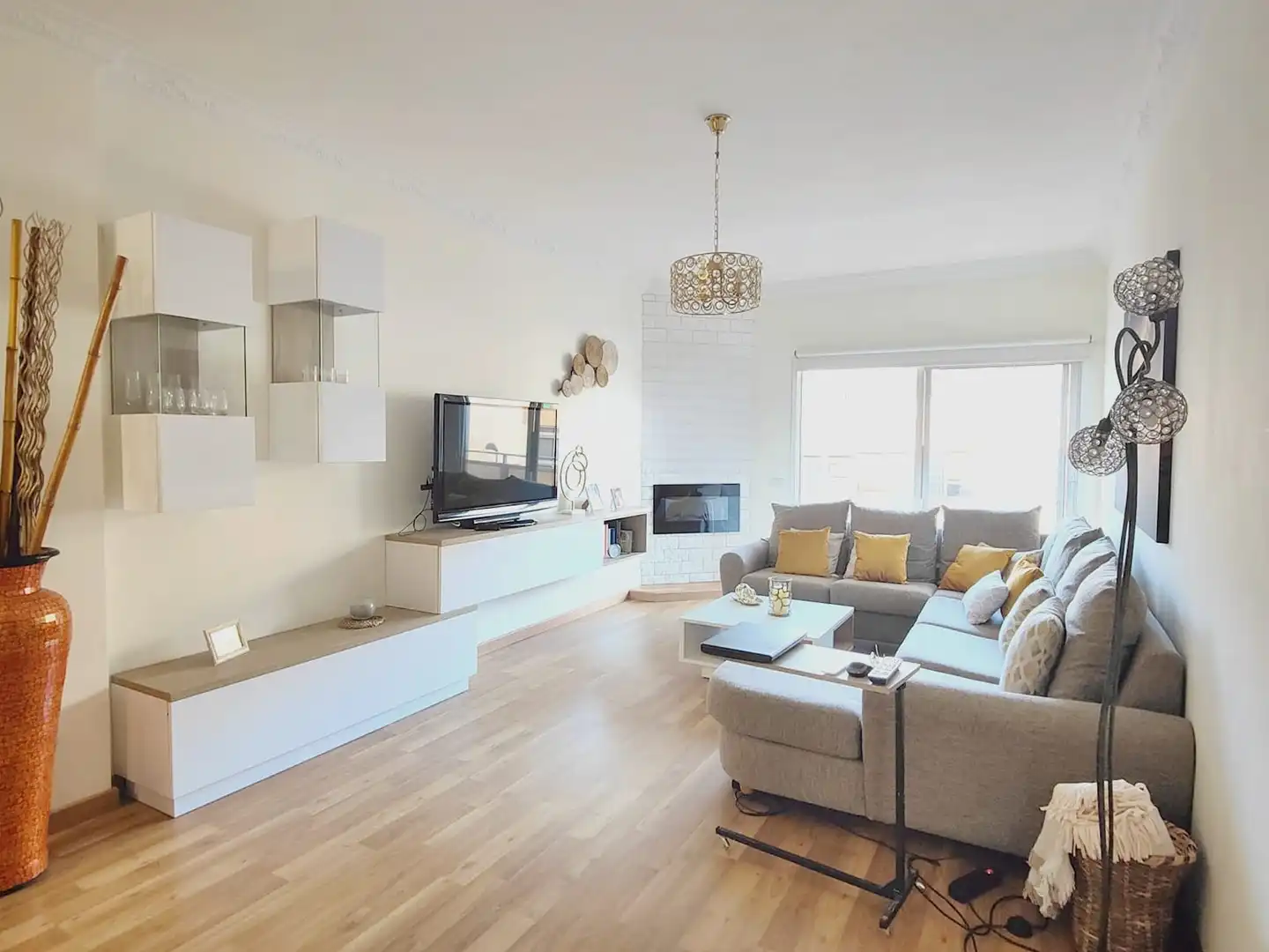 Sala de estar de Piso en venta en Güímar con Aire acondicionado, Terraza y Amueblado