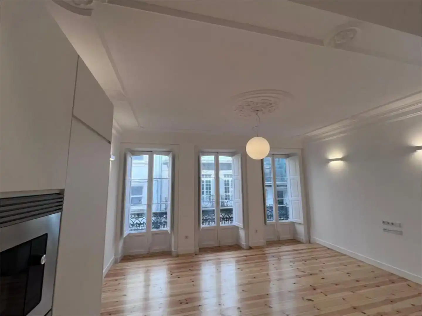 Sala de estar de Piso en venta en Ferrol con Balcón