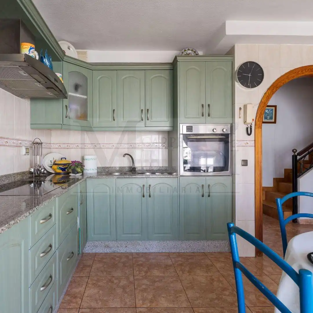 Küche von Maisonette zum Verkauf in La Oliva mit Heizung, Terrasse und Abstellraum