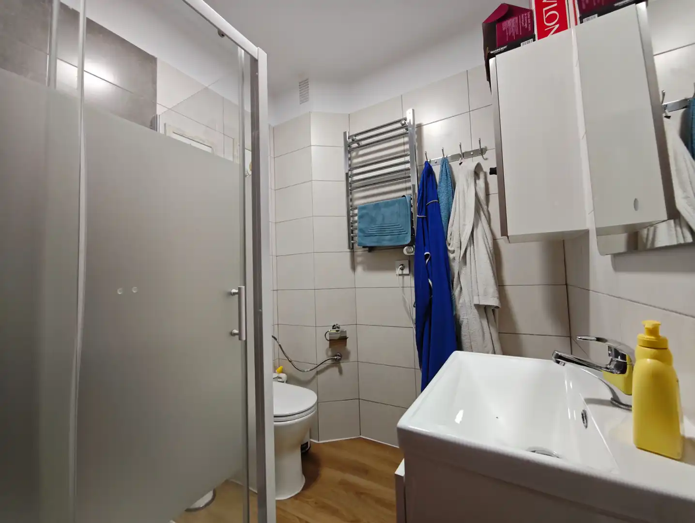 Badezimmer von Wohnung zum Verkauf in Ferrol mit Heizung, Möbliert und Waschmaschine
