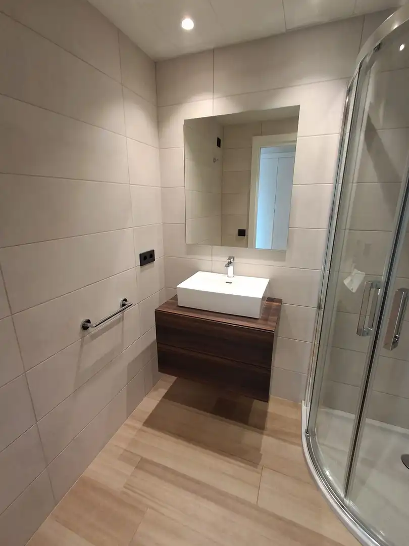 Bathroom of Flat for sale in Tortosa  with Air Conditioner, Heating and Terrace