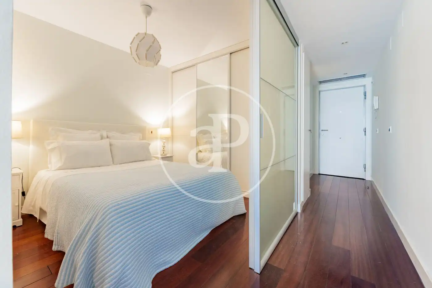 Schlafzimmer von Wohnung zum Verkauf in Madrid mit Klimaanlage, Heizung und Möbliert