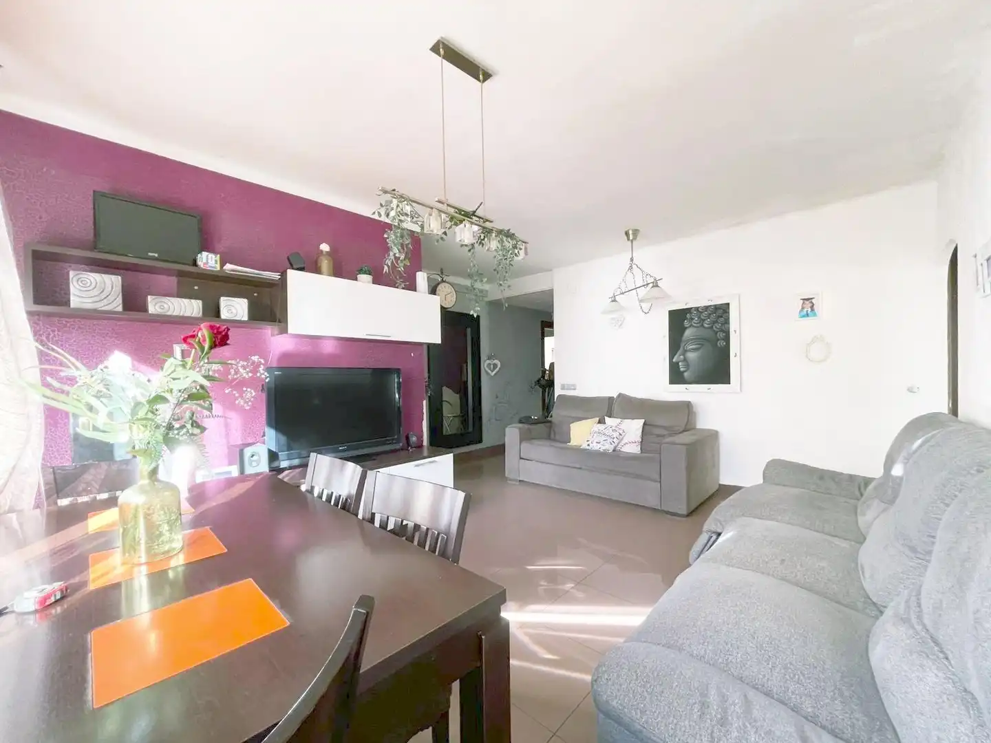 Living room of Flat for sale in Málaga  with Air Conditioner and Terrace