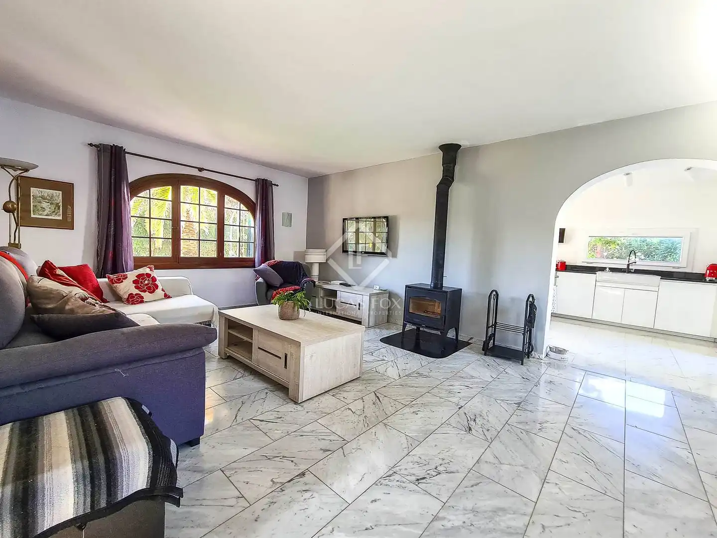 Sala d'estar de Casa o xalet en venda en Ciutadella de Menorca amb Aire condicionat, Calefacció i Jardí privat