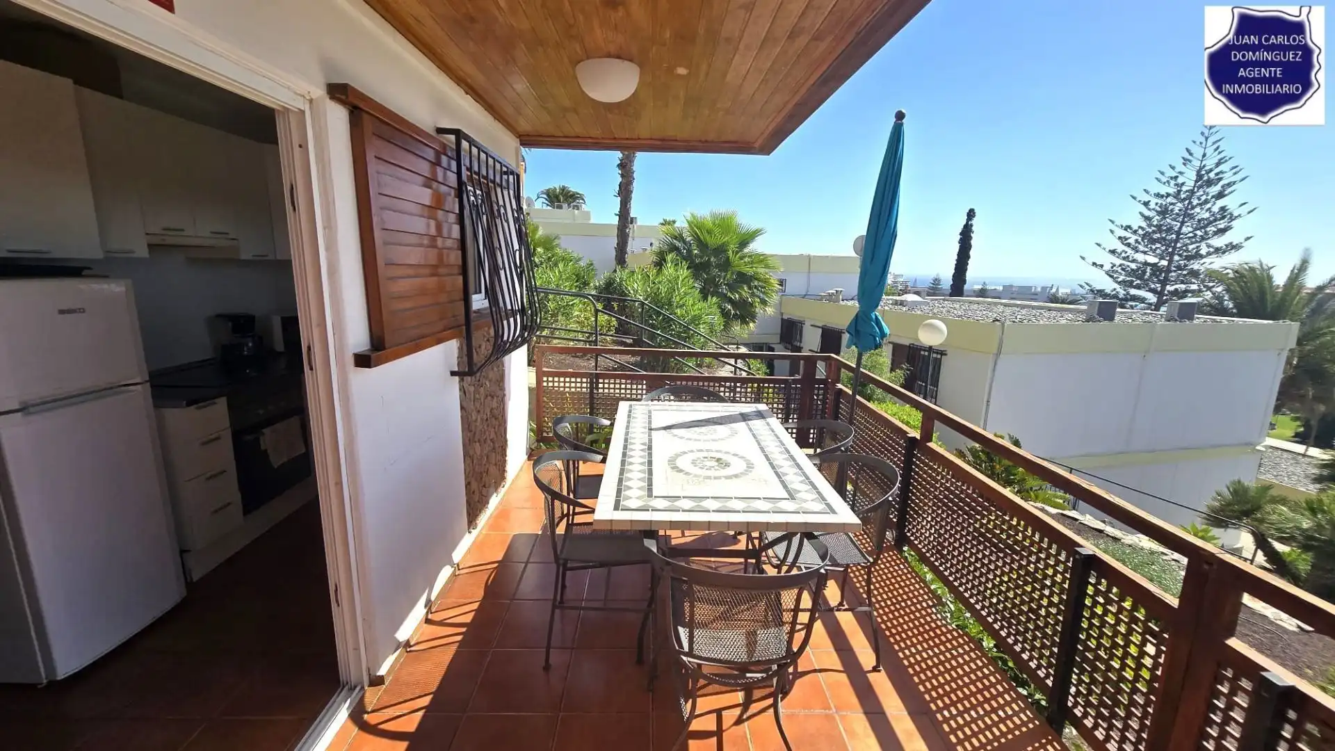 Terrace of Apartments for rent in San Bartolomé de Tirajana  with Terrace, Furnished and Community pool