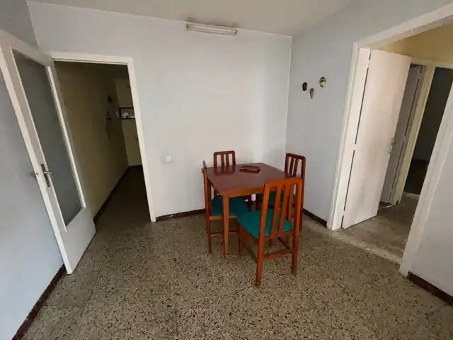 Dining room of Flat for sale in Badalona  with Furnished and Balcony