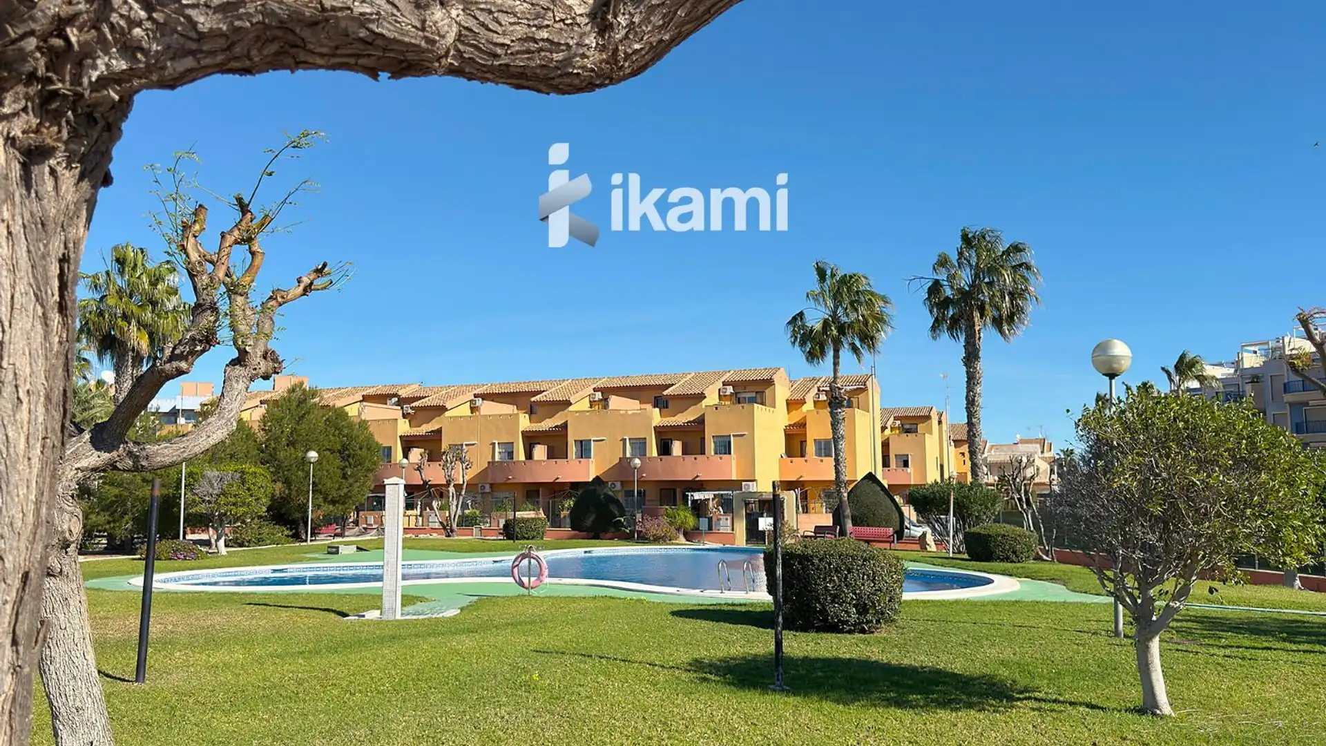 Garden of Single-family semi-detached for sale in Orihuela  with Air Conditioner, Swimming Pool and Furnished