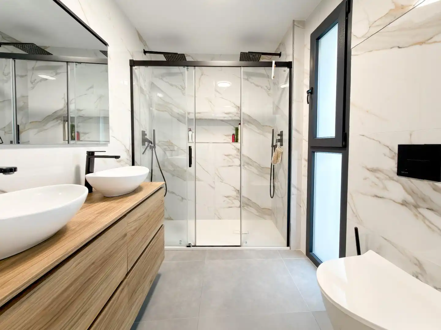 Baño de Casa o chalet de alquiler en Massamagrell con Aire acondicionado, Terraza y Amueblado