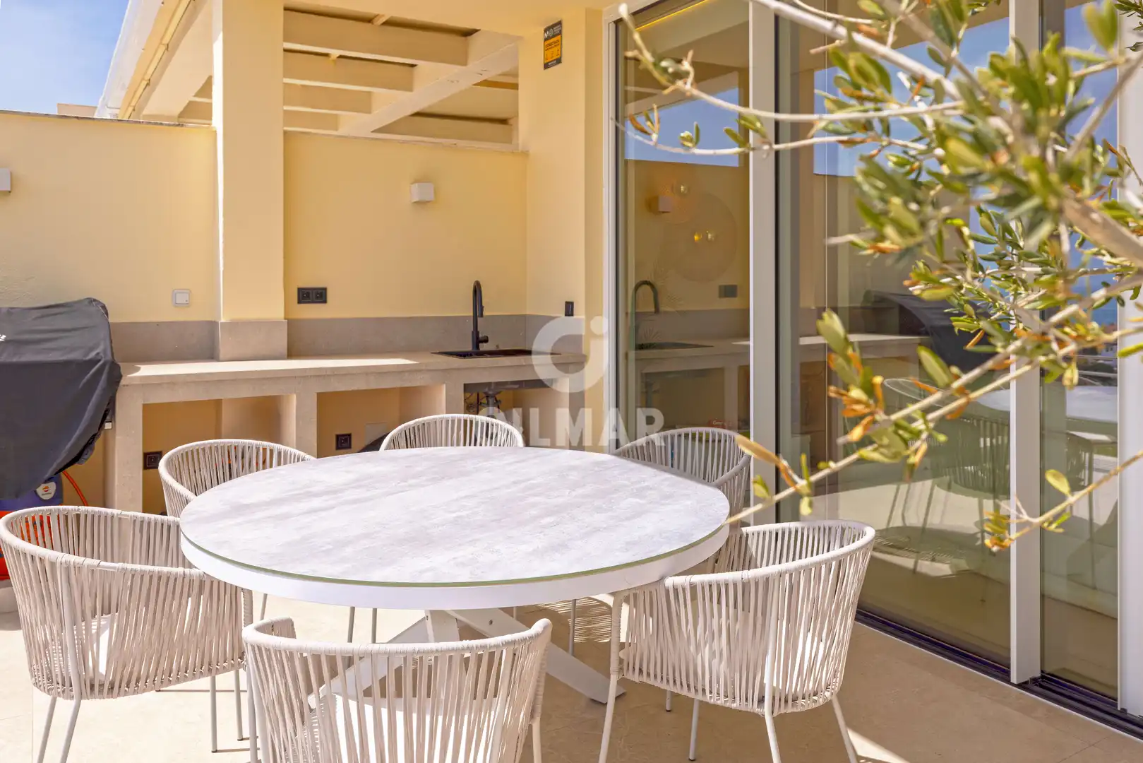 Terraza de Dúplex en venta en Benalmádena con Calefacción, Jardín privado y Piscina