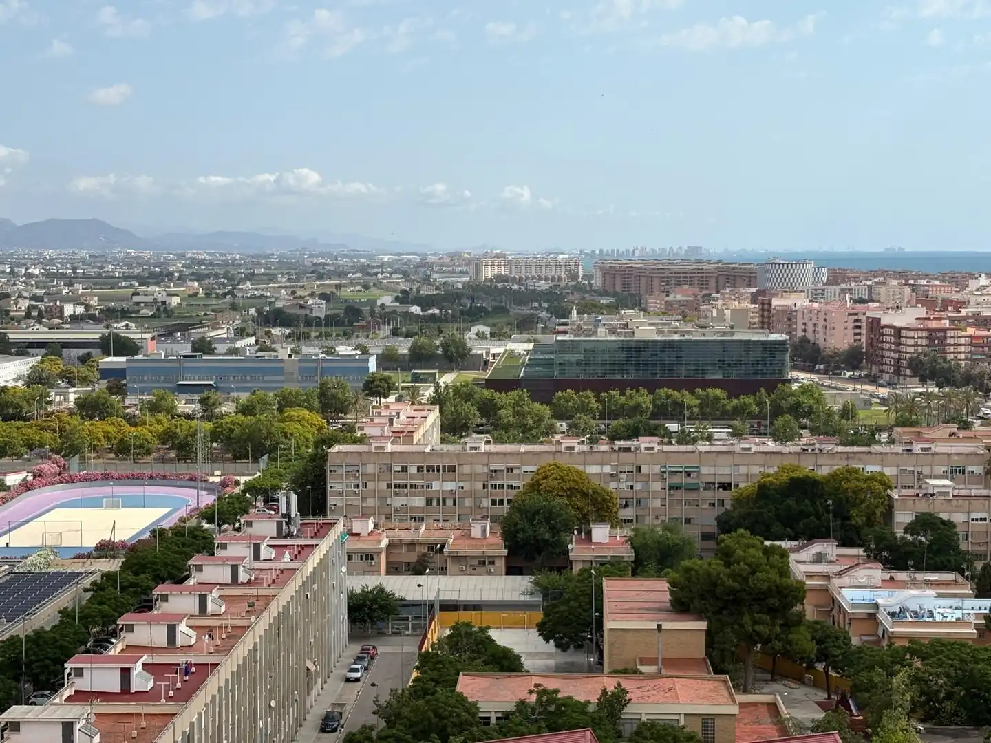 Vista exterior de Piso de alquiler en Valencia con Aire acondicionado, Parquet y Amueblado