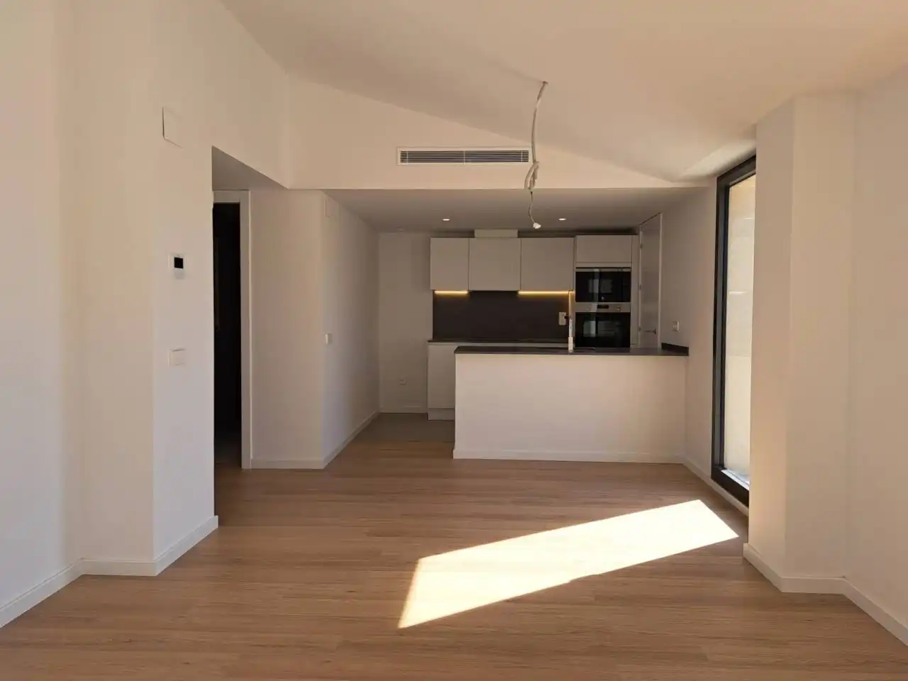 Cocina de Piso de alquiler en Sabadell con Aire acondicionado, Calefacción y Parquet