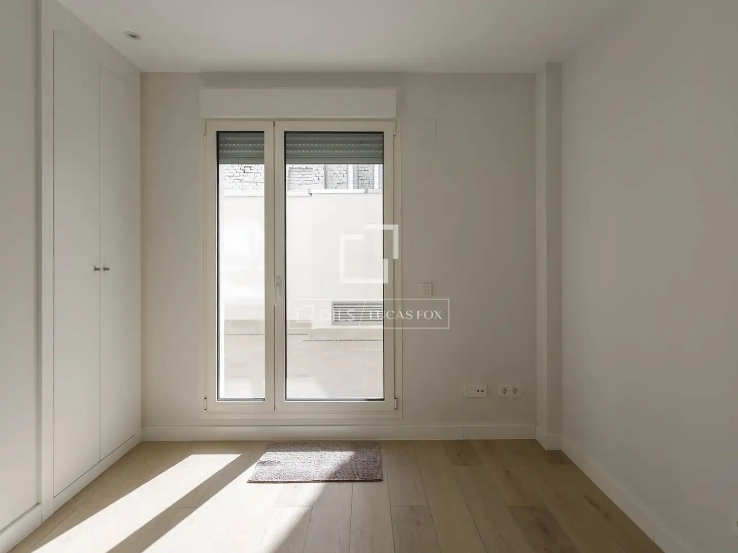 Bedroom of Flat for rent in Madrid  with Air Conditioner, Heating and Parquet flooring