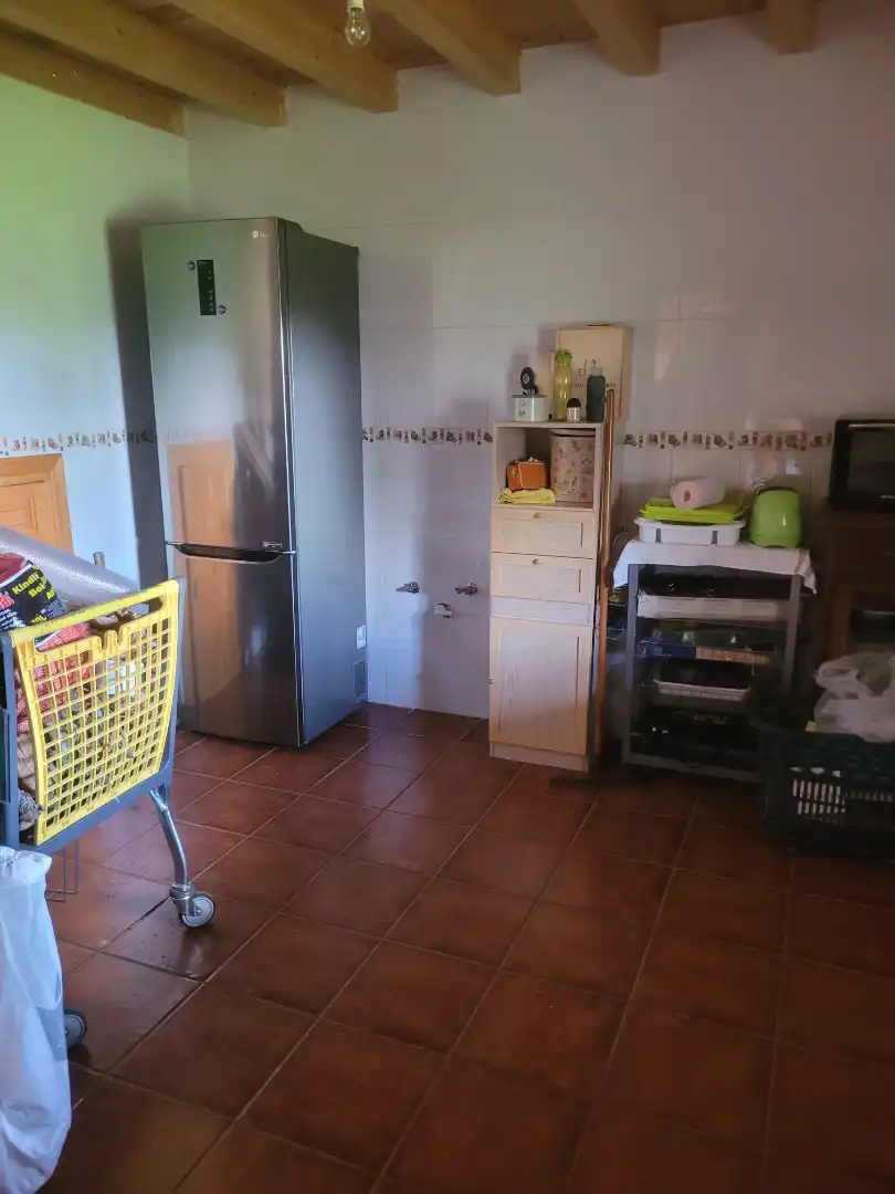 Cuina de Finca rústica en venda en Garray amb Calefacció, Jardí privat i Parquet
