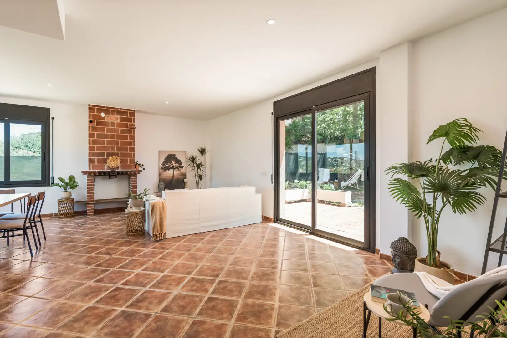 Living room of Houses for sale in Lloret de Mar  with Air Conditioner, Heating and Private garden