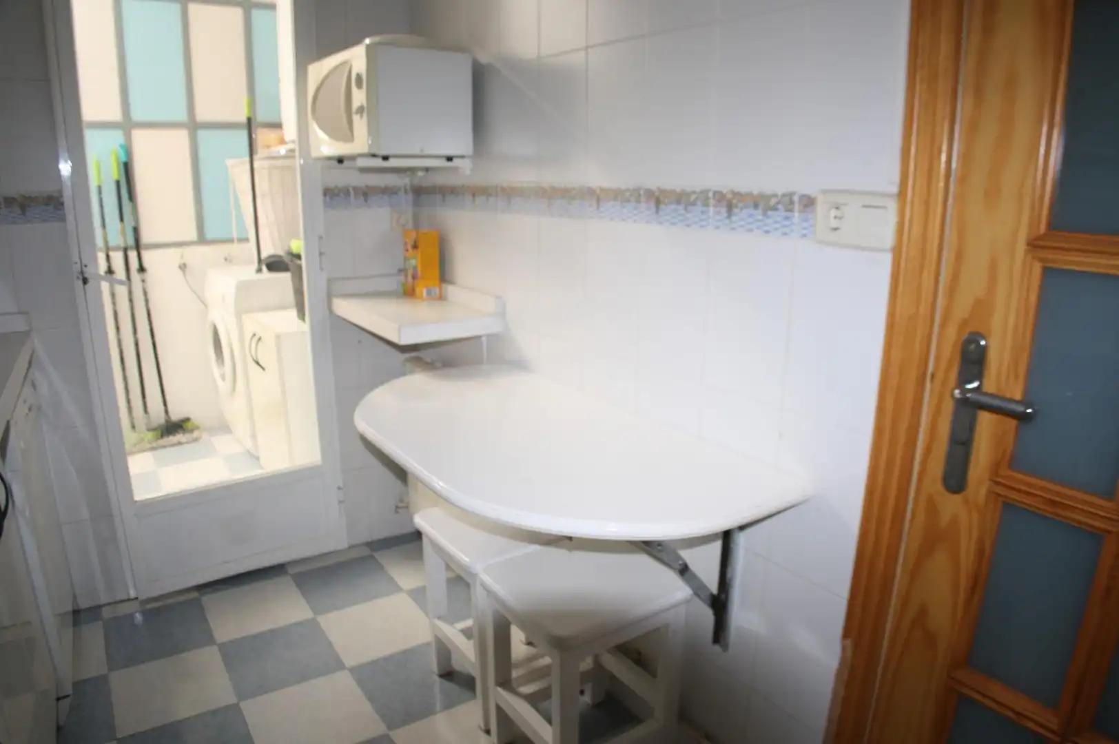 Küche von Wohnung zur Miete in Plasencia mit Klimaanlage, Heizung und Terrasse