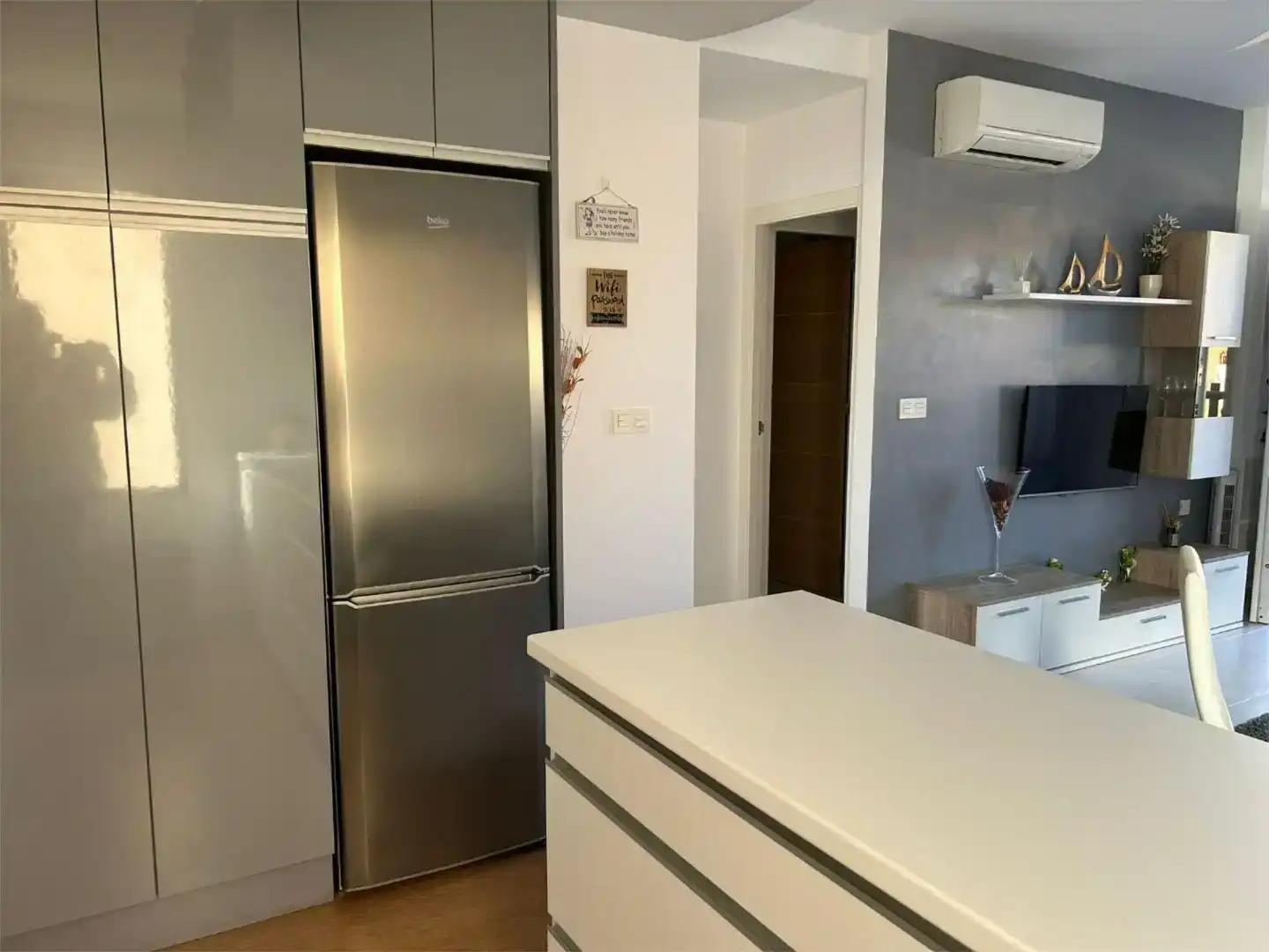 Küche von Wohnung zum Verkauf in Orihuela mit Klimaanlage, Schwimmbad und Balkon
