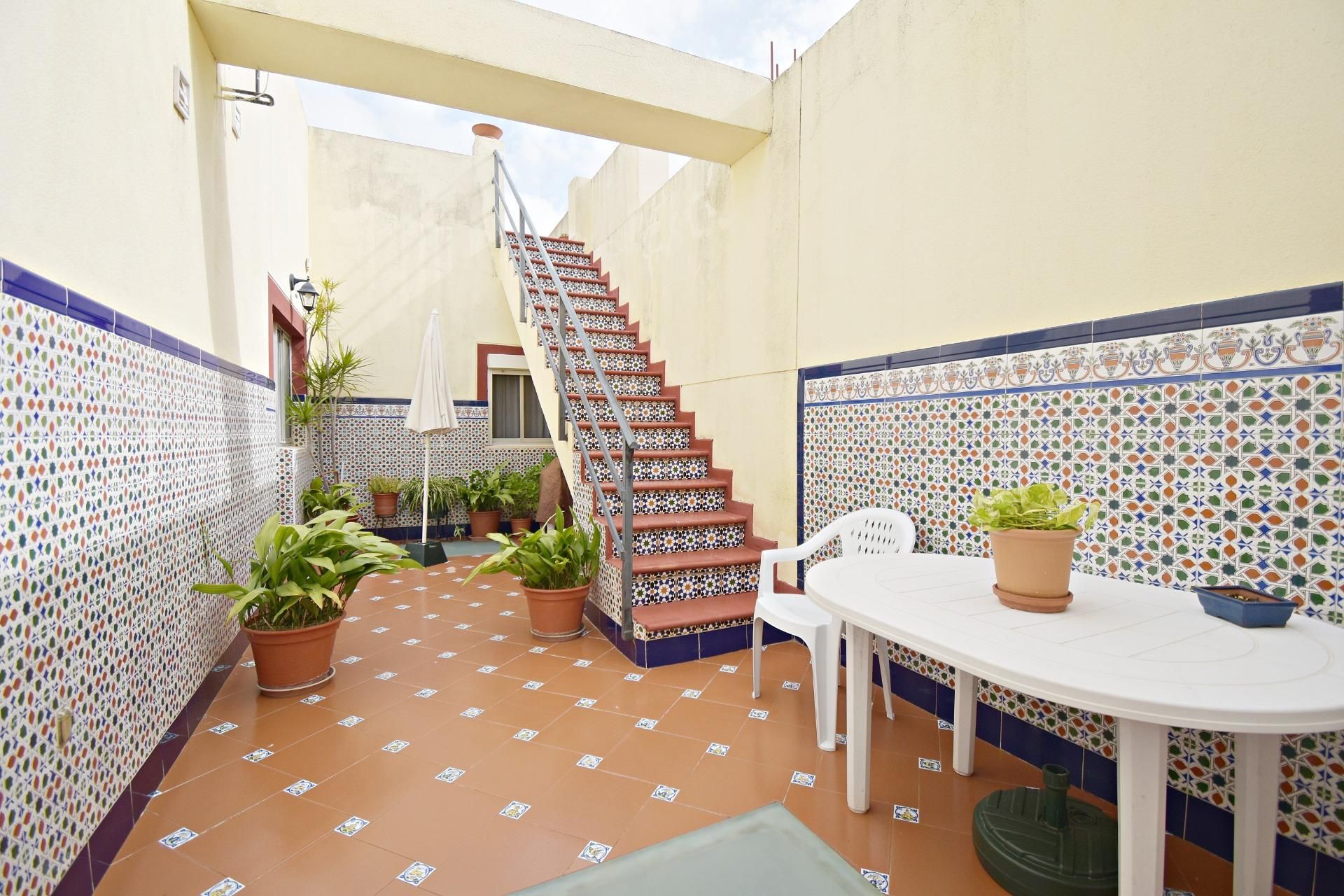Terrassa de Casa o xalet en venda en Jerez de la Frontera amb Aire condicionat, Jardí privat i Terrassa