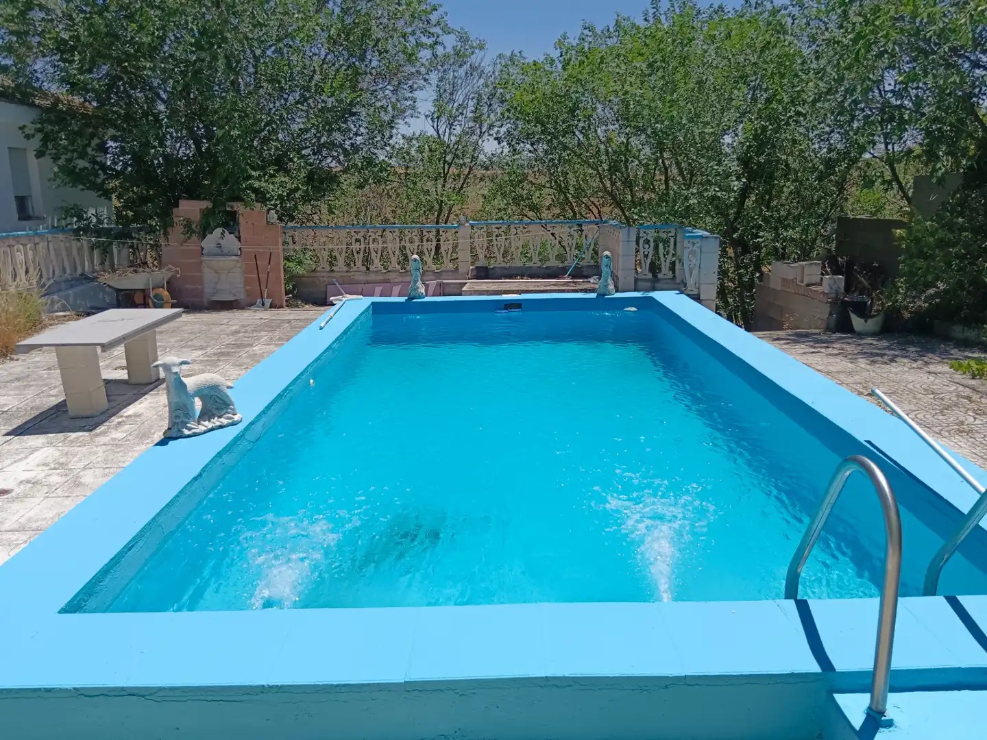 Piscina de Casa o xalet en venda en Illana amb Jardí privat, Terrassa i Piscina