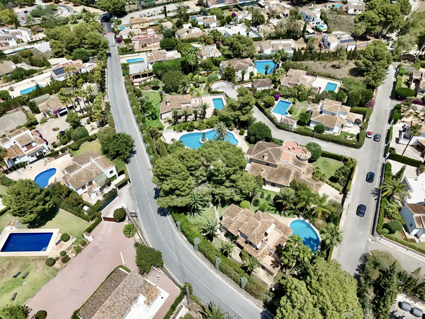 Vista exterior de Casa o xalet en venda en Jávea / Xàbia amb Aire condicionat, Jardí privat i Terrassa