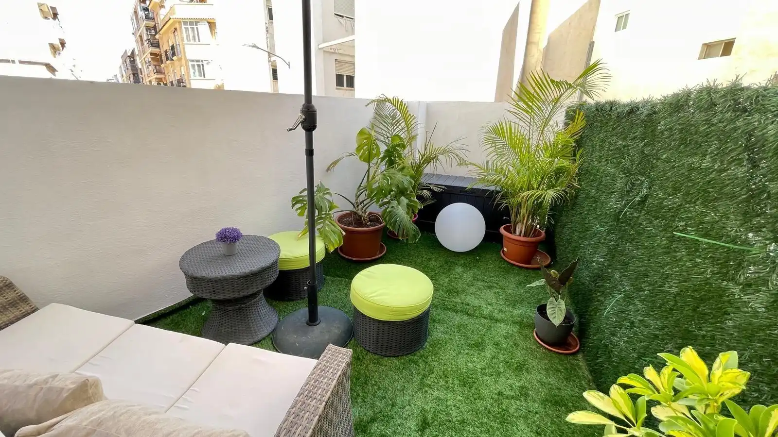 Terrace of Flat for sale in Alicante / Alacant  with Air Conditioner, Heating and Terrace