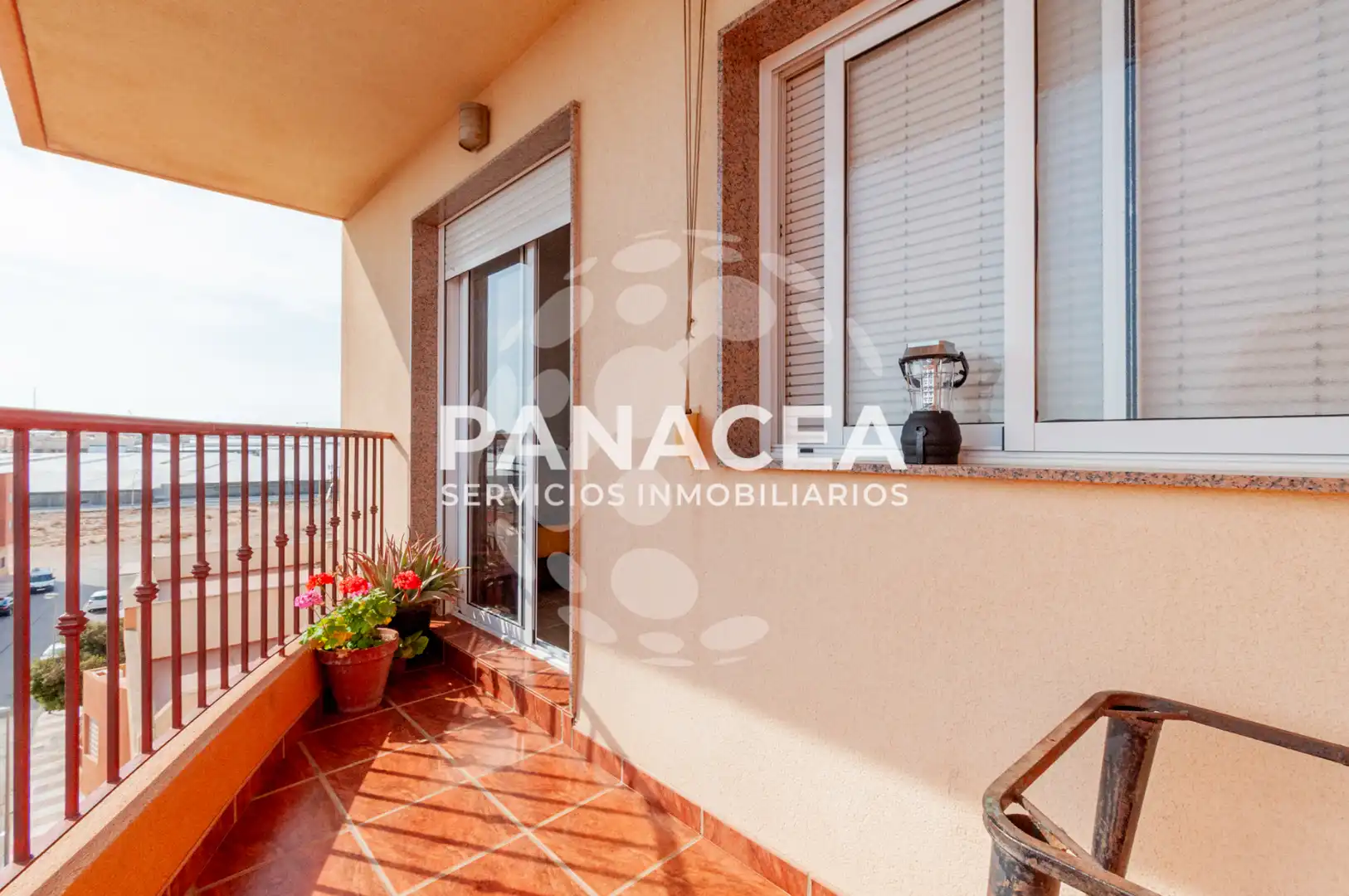 Balcony of Flat for sale in Roquetas de Mar  with Furnished, Oven and Washing machine