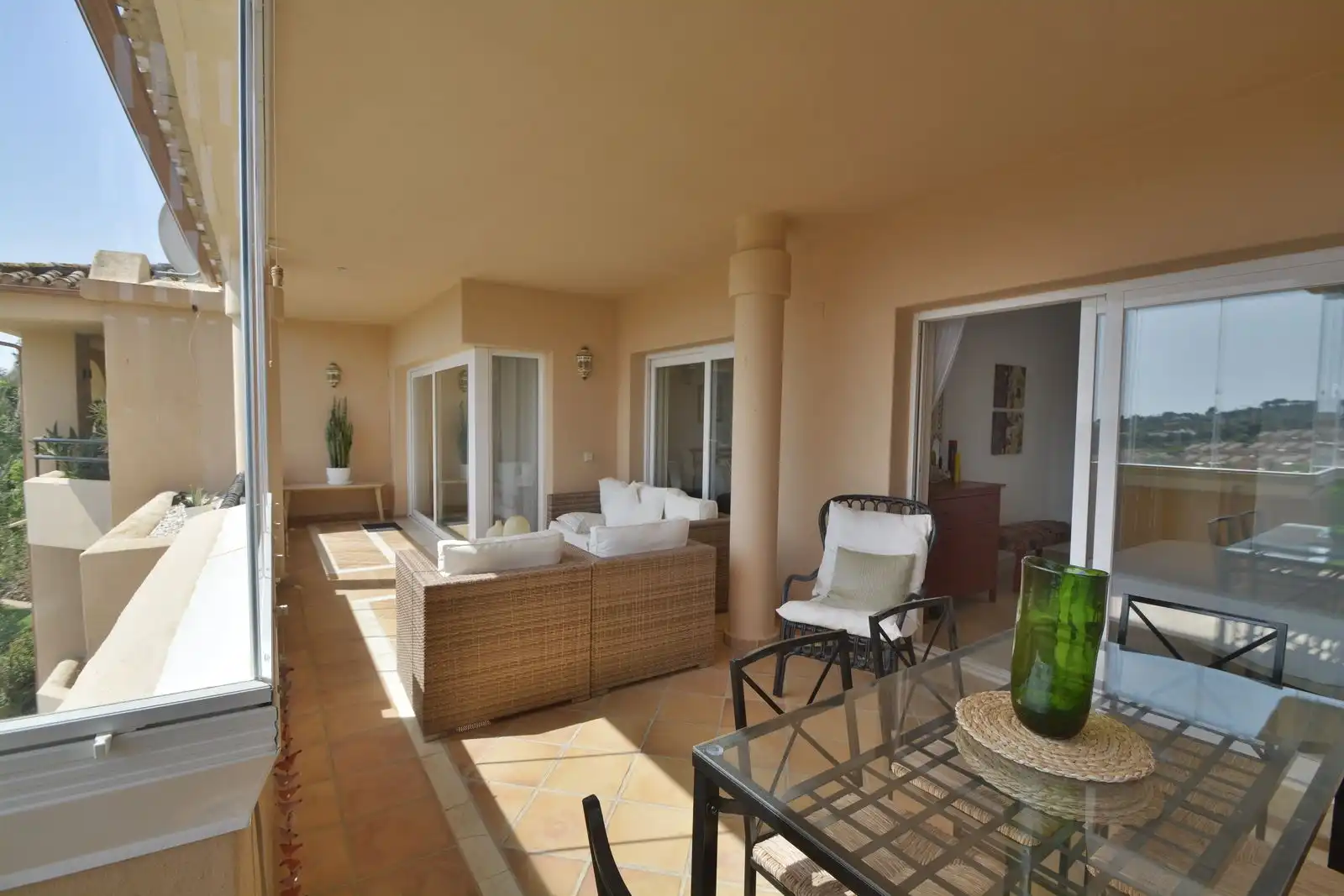 Terrace of Apartments for sale in Marbella  with Private garden and Community pool