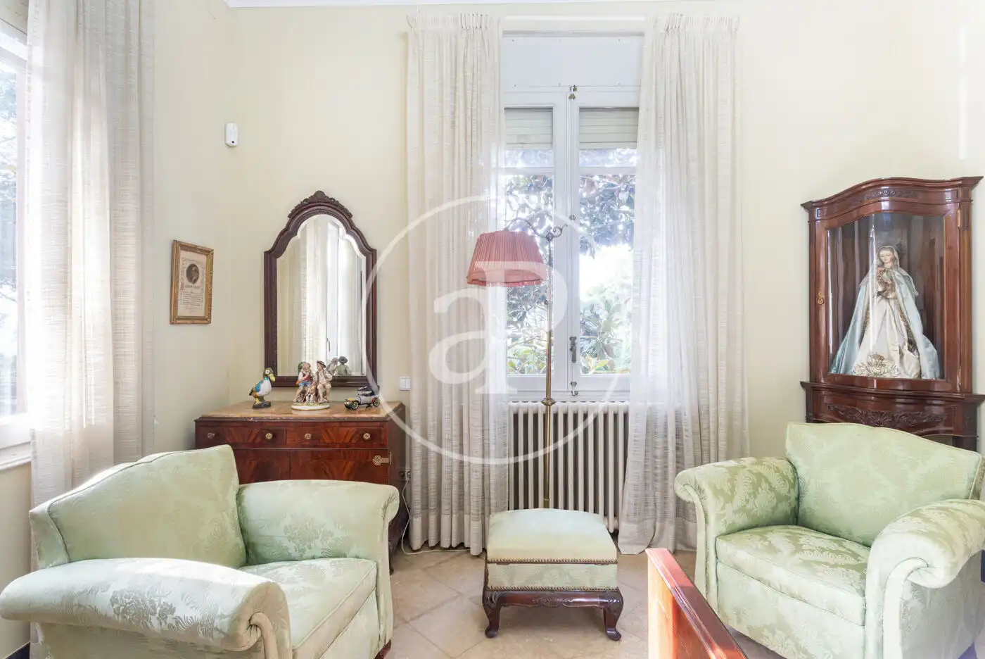 Living room of Houses for sale in Terrassa  with Heating, Private garden and Terrace
