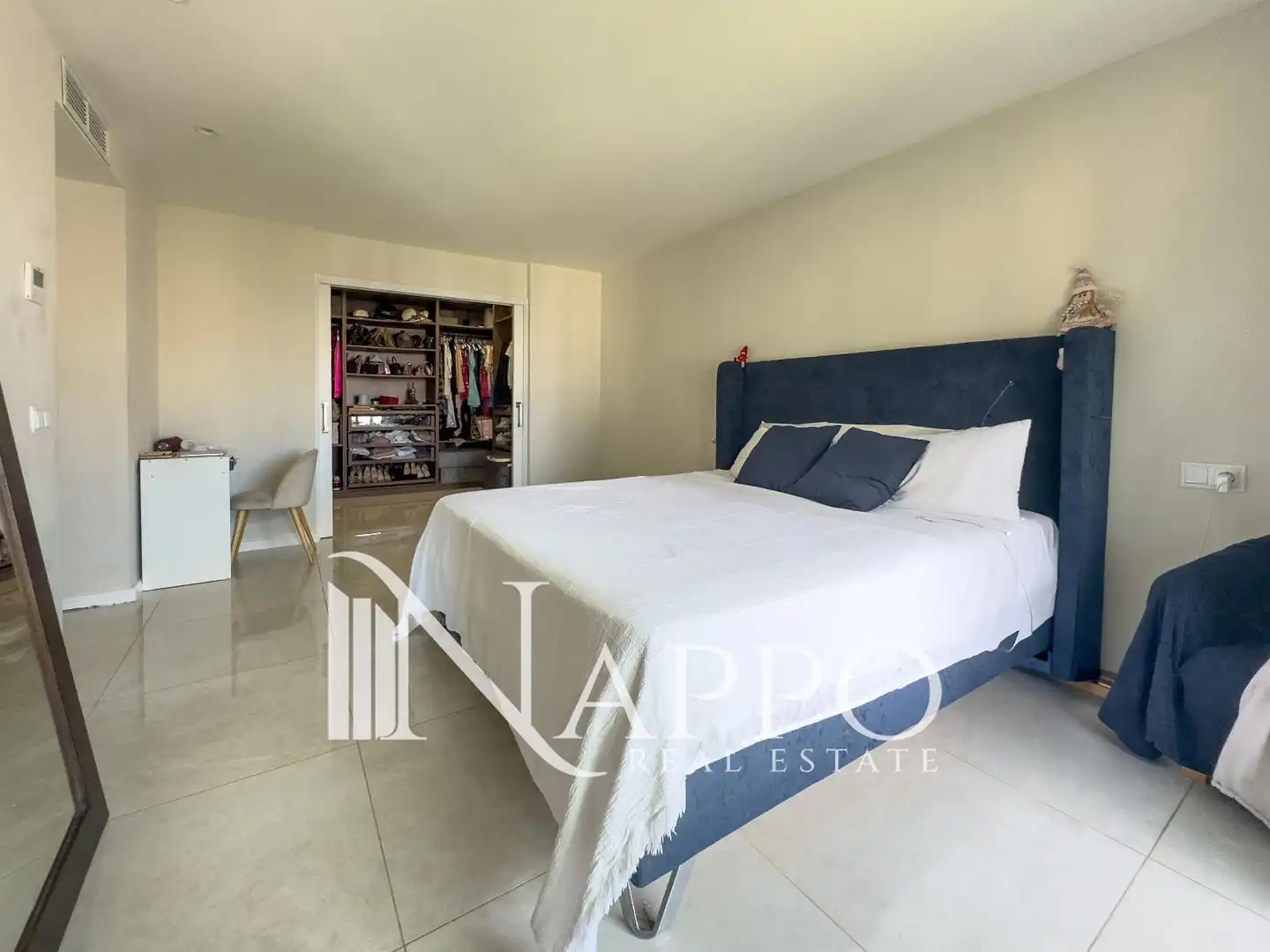 Schlafzimmer von Wohnung zum Verkauf in  Palma de Mallorca mit Klimaanlage, Heizung und Terrasse