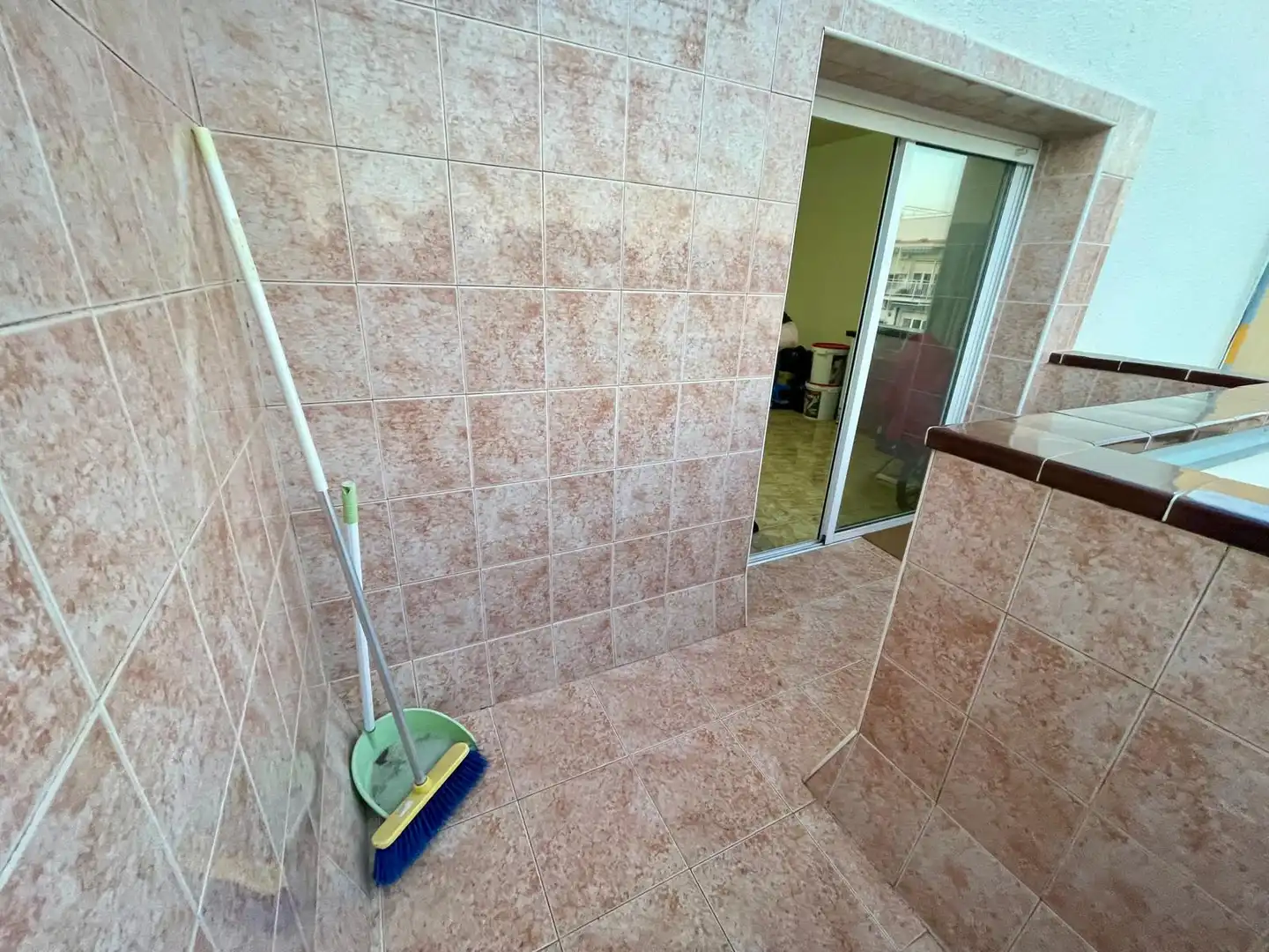 Badezimmer von Maisonette zum Verkauf in Badalona mit Klimaanlage, Heizung und Terrasse