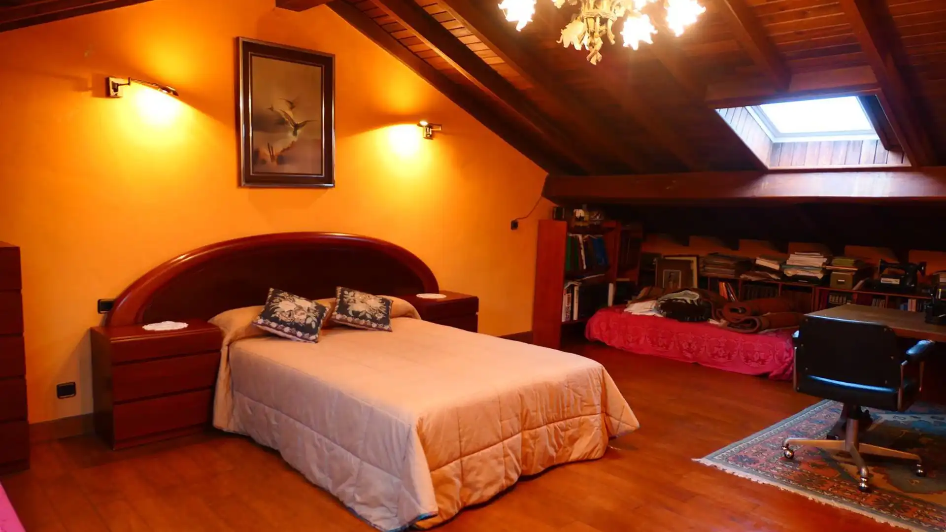 Bedroom of Houses for sale in Muros de Nalón  with Terrace and Swimming Pool