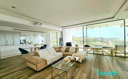 Living room of House or chalet to rent in Castelldefels  with Air Conditioner, Terrace and Swimming Pool