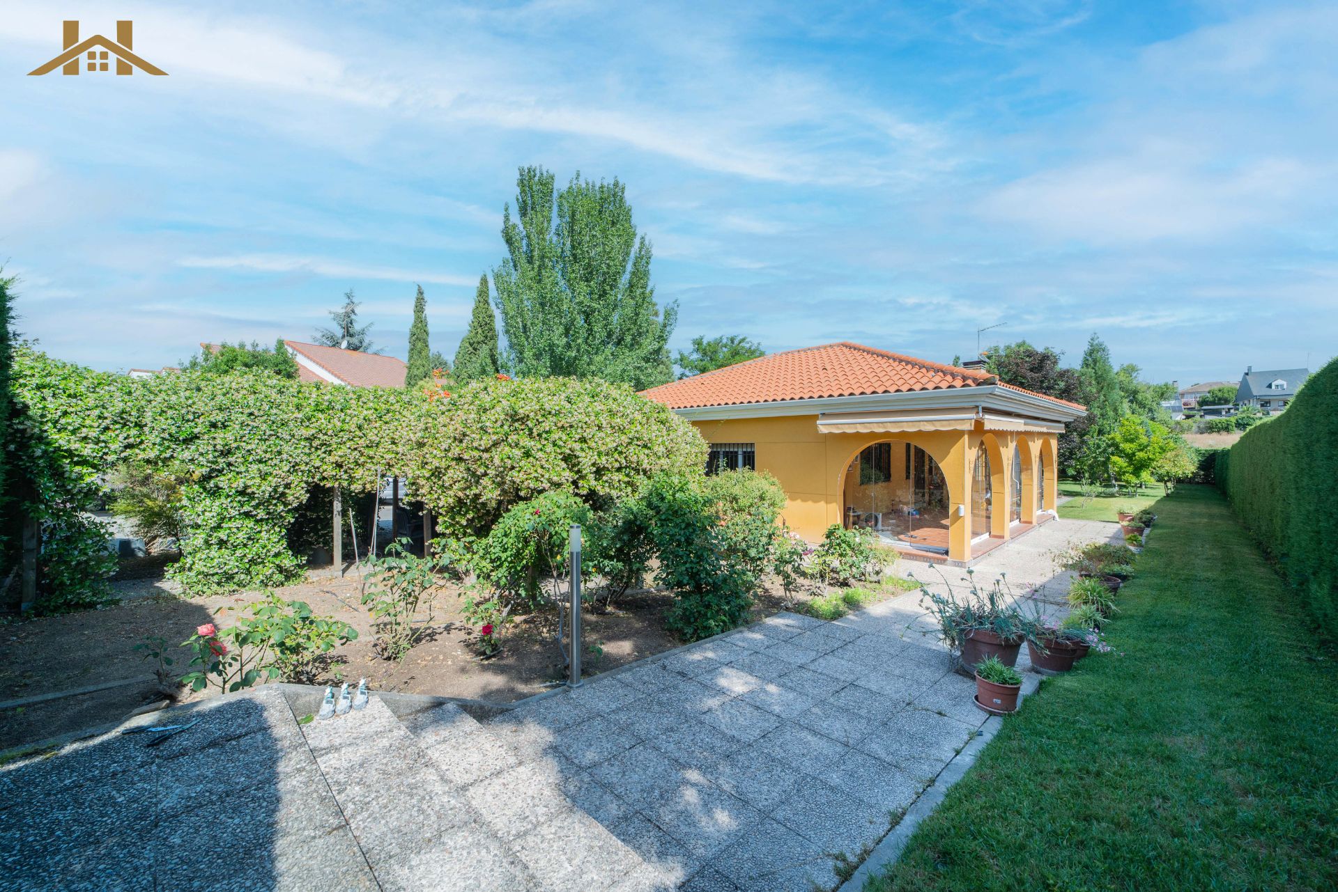 Garden of House or chalet for sale in Villaviciosa de Odón  with Air Conditioner, Heating and Private garden