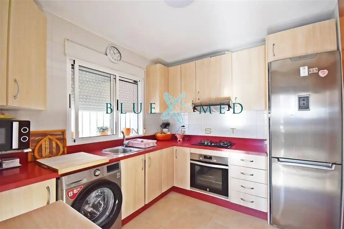 Cocina de Casa o chalet en venta en Mazarrón con Aire acondicionado, Calefacción y Jardín privado