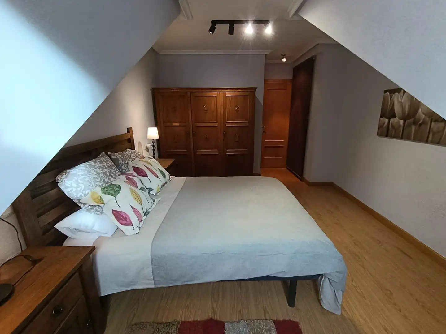 Bedroom of Apartments for sale in Aller  with Furnished