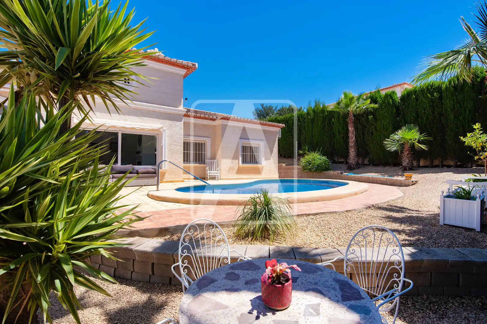 Vista exterior de Casa o chalet en venta en Calpe / Calp con Aire acondicionado, Calefacción y Jardín privado