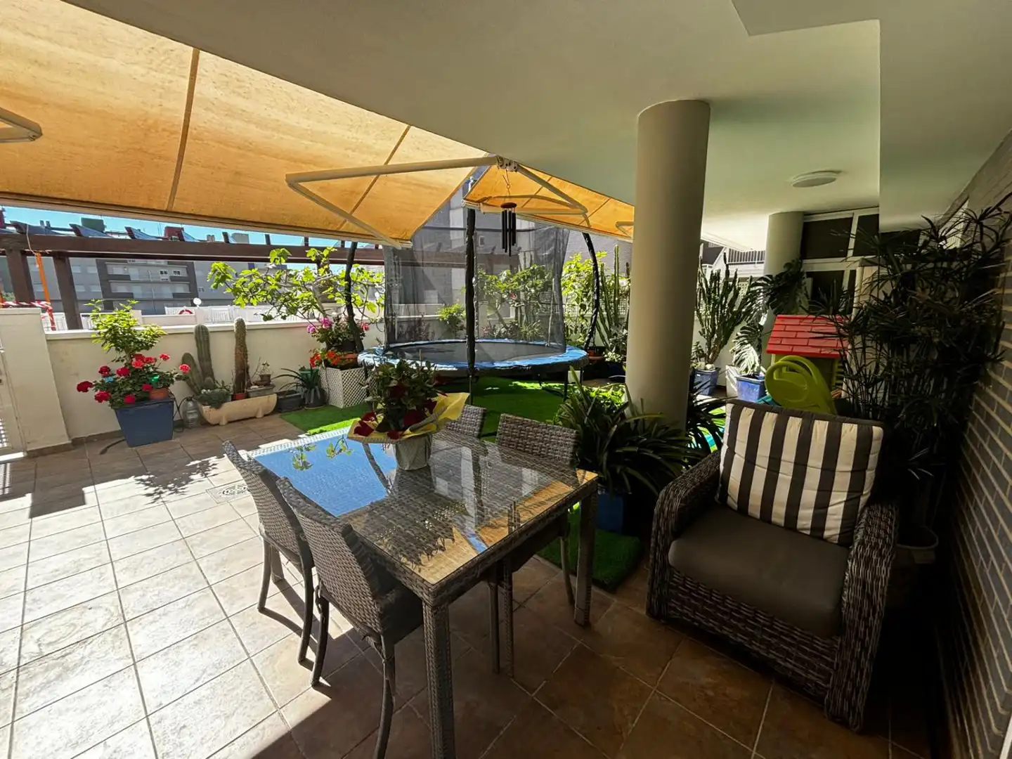 Terrace of Apartments for sale in Moncofa  with Air Conditioner, Heating and Terrace