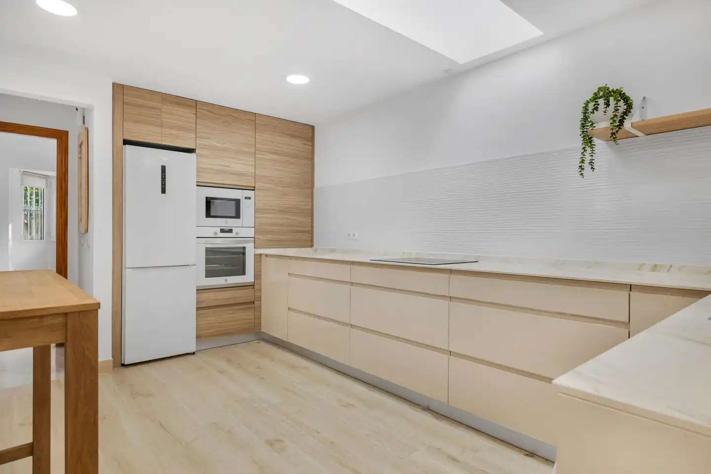 Kitchen of Houses for rent in Benalmádena  with Air Conditioner, Private garden and Swimming Pool